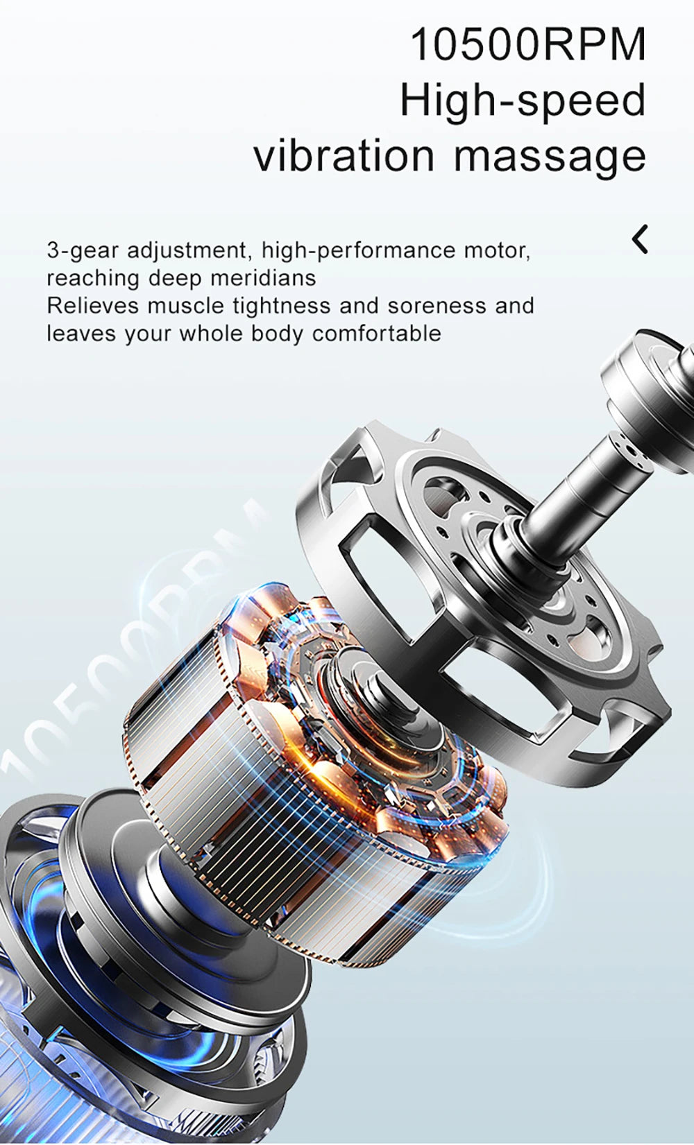 Electric Deep Tissue Massage Blade – Heated Fascia Relaxation Tool